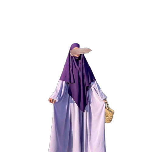 Abaya cloche 2 pièces – soie de médine