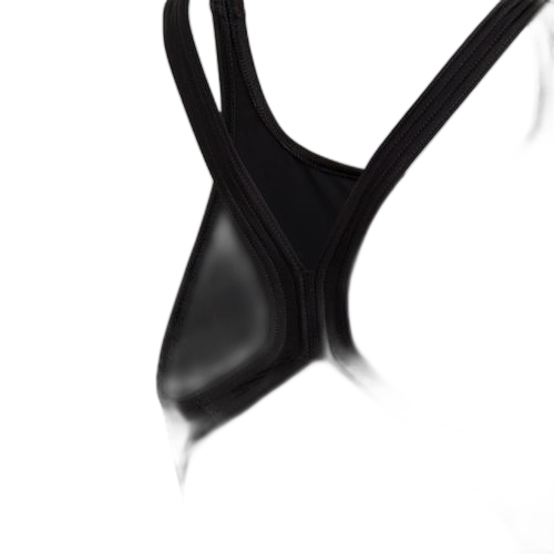 Adidas solid small logo swimsuit maillots de bain femmes noir