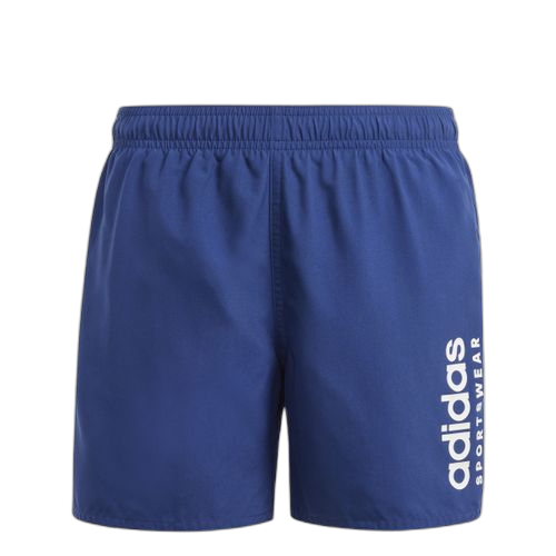 Adidas sportswear essentials logo clx swim shorts kids maillots de bain hommes bleu