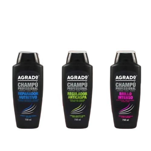 Agrado shampooing professionnel antipelliculaire 750ml