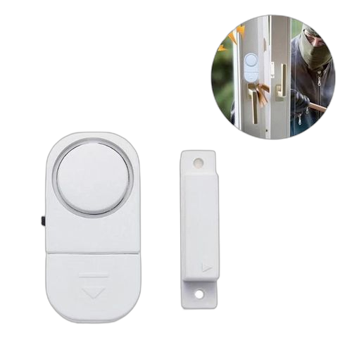 Alarme pour porte 2 in 1 blanc