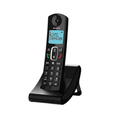 Alcatel telephone fixe sans fil dec f685 noir
