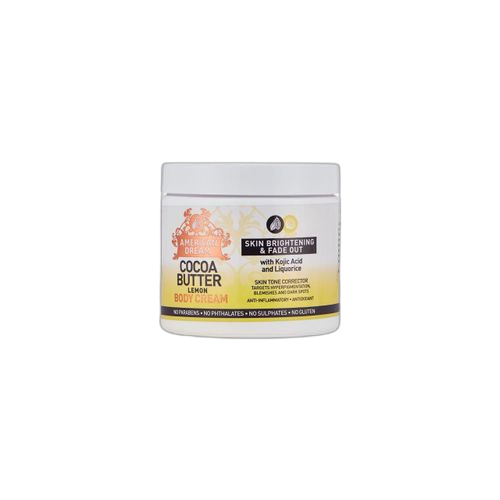 American dream crème pour le corps au beurre de cacao et au citron american dream