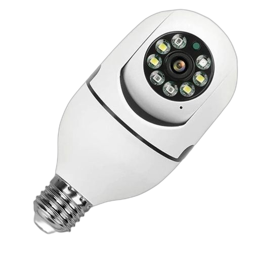 Ampoule de camera de surveillance rotatif