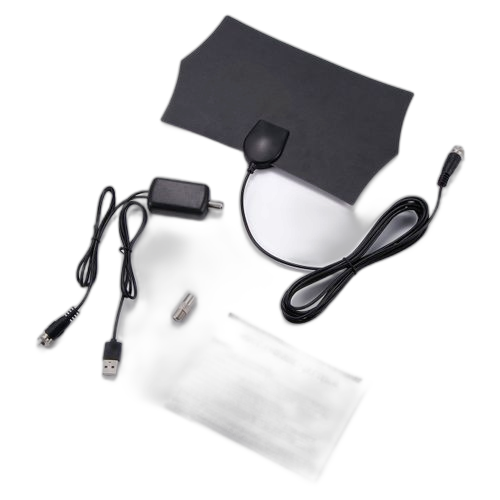 Antenne de télévision numérique intérieure 28dbi dvb t2 atsc 4k 1080p amplificateur de signal