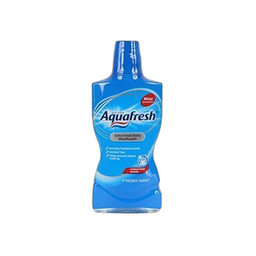 Aquafresh bain de bouche venant de londres