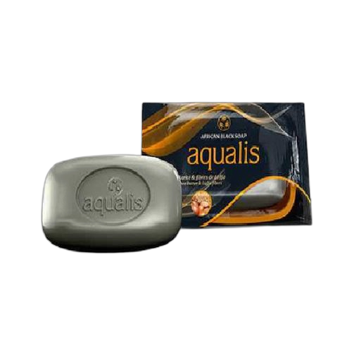 Aqualis savon de toilette gommant african soap karité et du luffa