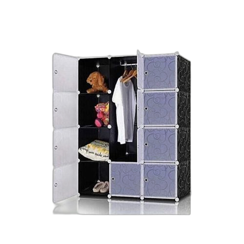 Armoire penderie portable cube montable