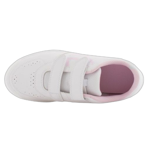 Artengo chaussures enfant tennis ts100 grip blanc rose artengo by decathlon