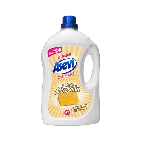 Asevi liquide lessive asevi savon de marseille – 2,4l