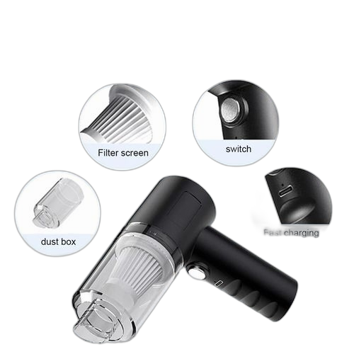 Aspirateur sans fil haute puissance 120 w pour la maison et la voiture. Diaytar : Parce que vous méritez le meilleur sans vous ruiner