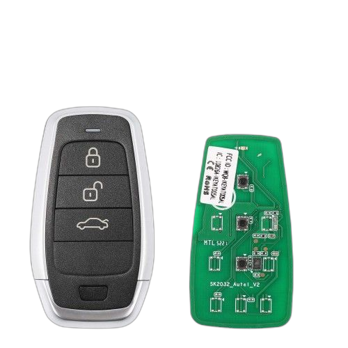 Autel ikeyat003bl 3 bouton clé universelle intelligente 1pc