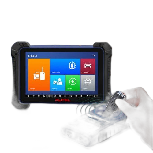 Autel maxiim im608 pro français diagnostic programmation de clé et ecu coding appareil avec xp400 pro et j2534 ecu reprogrammeur