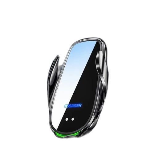 Autre chargeur sans fil de voiture 15w avec support de téléphone et éclairage