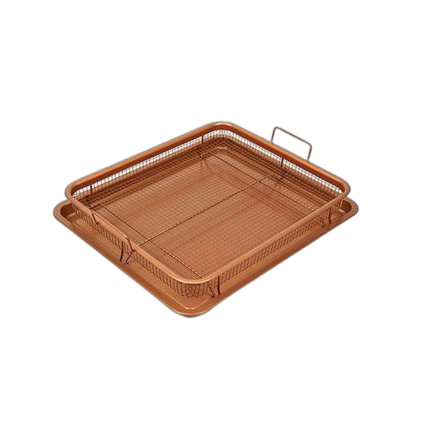 Autre friteuse en cuivre de 2 pièces
