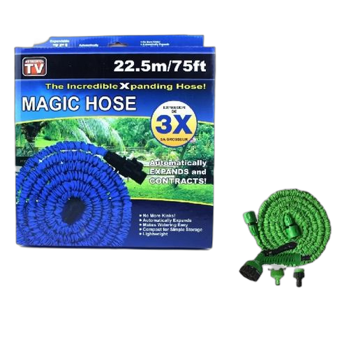 Autre tuyau arrosage extensible + pistolet à eau 7 jets + embout universel60m