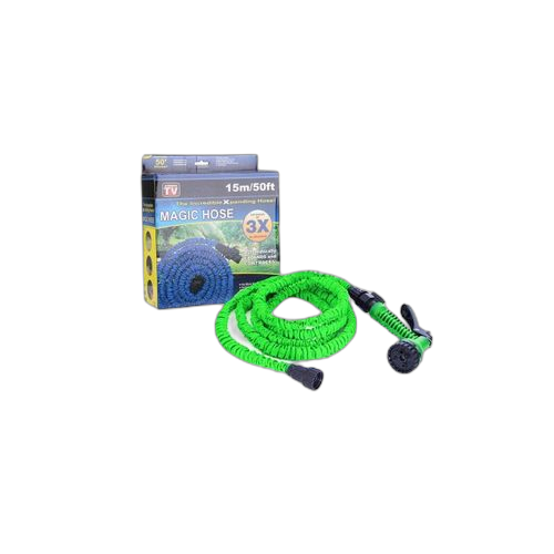 Autre tuyau arrosage extensible + pistolet à eau 7 jets + embout universel 60m