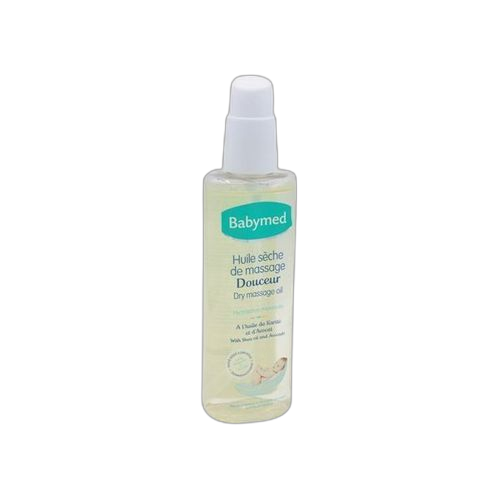 Babymed gamme complet babymed lait + huile de massage + savon douceur + parfum + pommade + talc + lingette