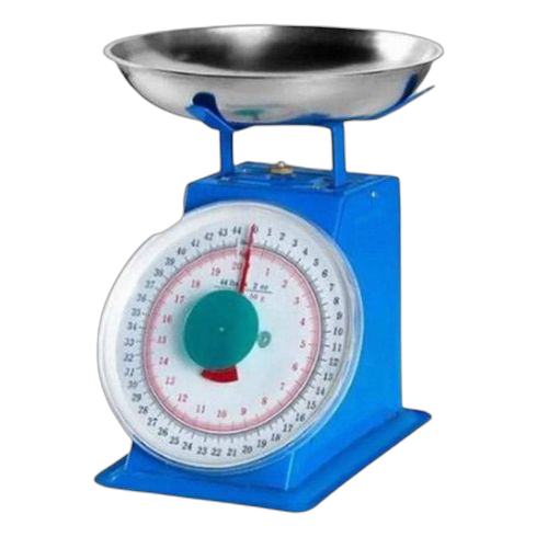 Balance de cuisine 20 kg mécanique analogique bleu