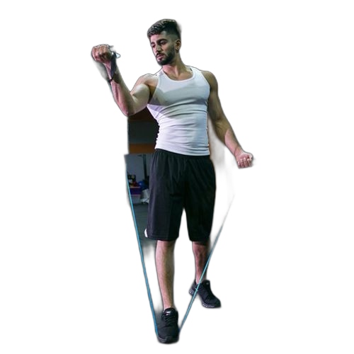Bandes de résistance avec poignées élastiques yoga corde de traction bandes de remise en forme bandes extensibles