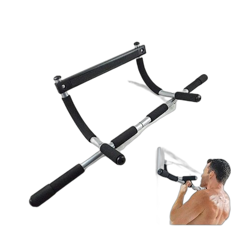 Barre de traction exercice fixe musculation dos noir