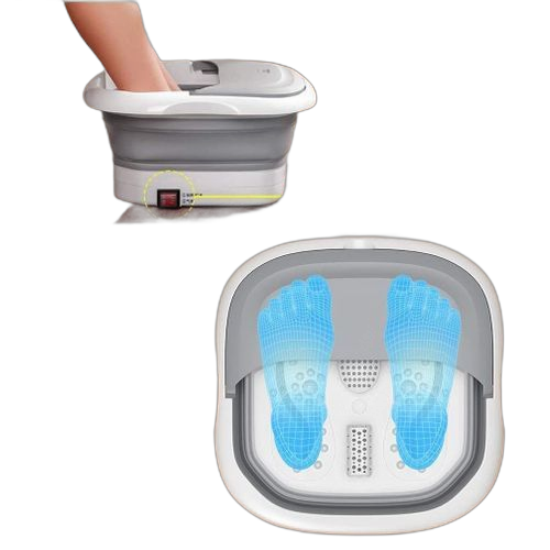 Bassin de pédicuremasseur de bain de pieds avec chaleur