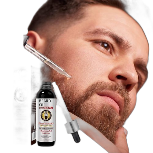 Beard oil huile de croissance de barbe pour hommes, sérum naturel de croissance de barbe – Image 12