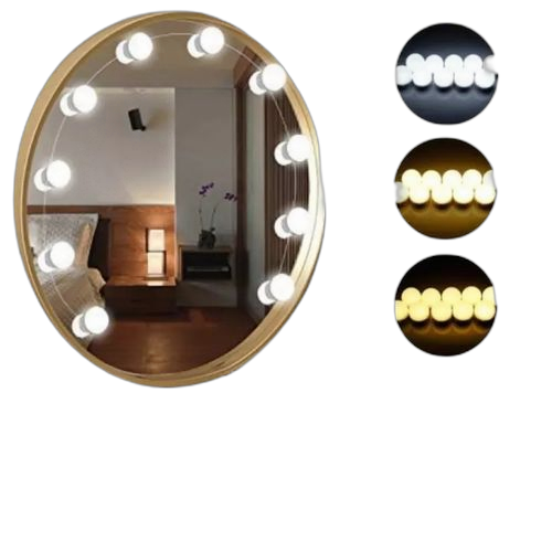 Beauty bright kit lampes pour miroir makeup led ultra