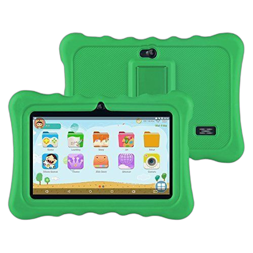 Bebe tab tablette enfant rom 16go ram 2go ecran 7" caméra 0.3 pixel vert