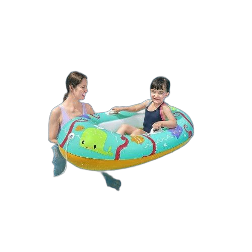 Bestway bateau gonflable natation pour enfant 3+ 1,19m x 79 cm