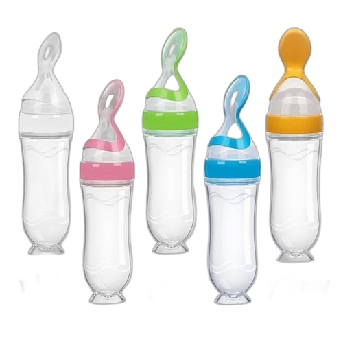 Biberons silicone cuilliere bébé