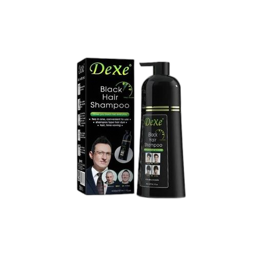 Black hair shampoo