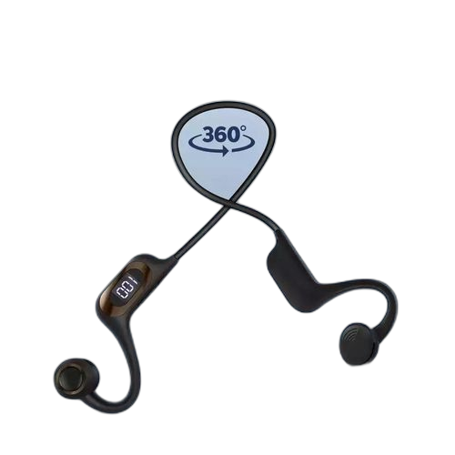 Bluetooth sans fil avec port carte mémoire et digital noir