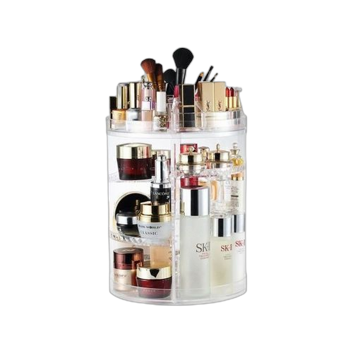 Boite de rangement cosmétique rotatif de 360 degré