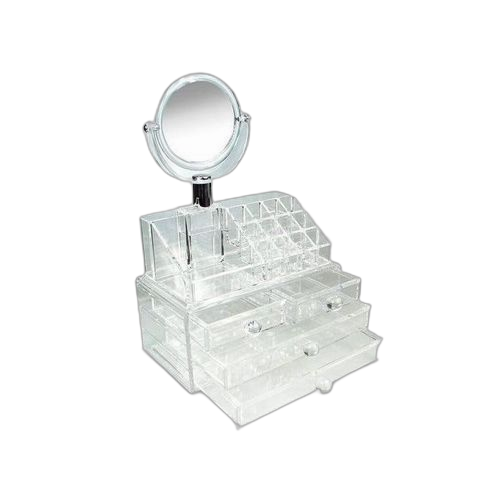 Boite de rangement de produit cosmétiques avec miroir