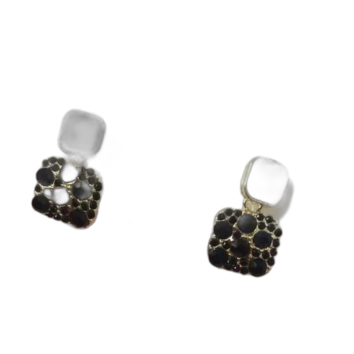 Boucle d'oreille noires