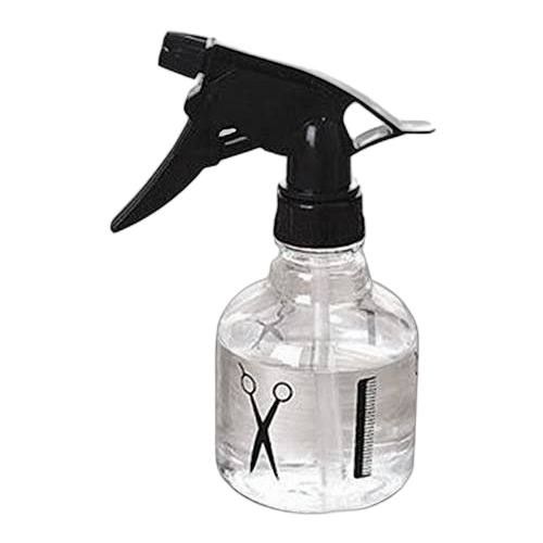 Bouteille plastique pulvérisateur pour cheveux 175ml