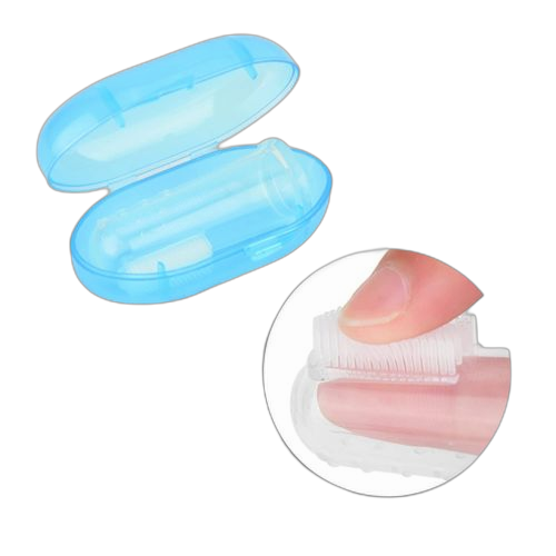 Brosse à dents au doigt