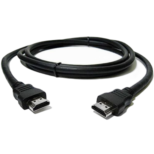 Câble hdmi télévision noir