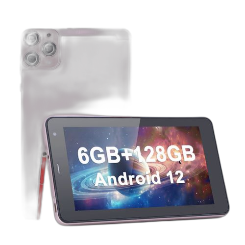 C idea tablet 6gb ram 128gb rom android 12 sim 600*1024 6000mah batterie rose