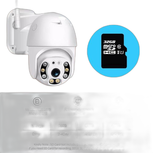 Calus camera surveillancewifi fixation mural c6x laudio flexible