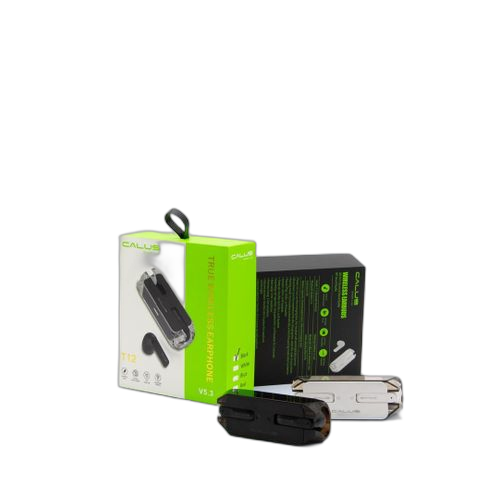 Calus ecouteurs t12 v5.3 android / ios qualité garantie blanc