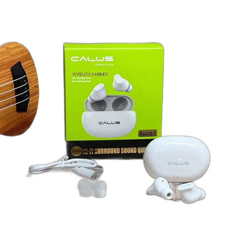 Calus ecouteursround 6 v5.3 android / ios qualité garantie noir