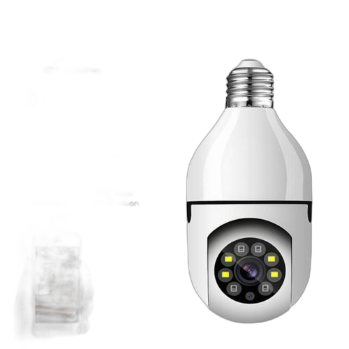 Caméra de sécurité ptz sans fil 4mp e27 avec double objectif nouvelle version