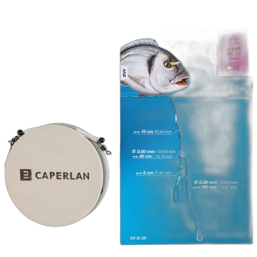 Caperlan bas de ligne de pêche en surfcasting daurade sw se br lgt n°6