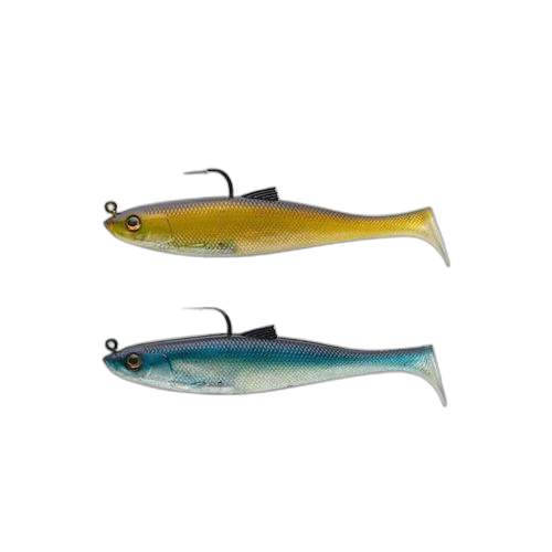 Caperlan combo leurre shad swimbait osarda 120 natural by decathlon