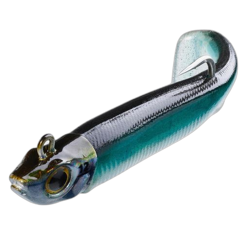 Caperlan combo leurres shad texan anchois ancho 90 12gr ayu/bleu p�che en mer by decathlon