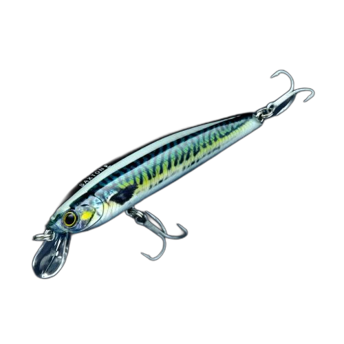 Caperlan poisson nageur saxton 110f vert pêche au leurre en mer
