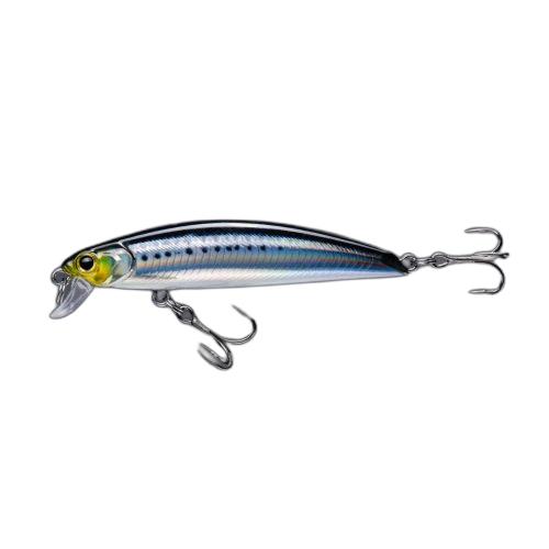 Caperlan poisson nageur saxton 75s sardine pêche au leurre en mer