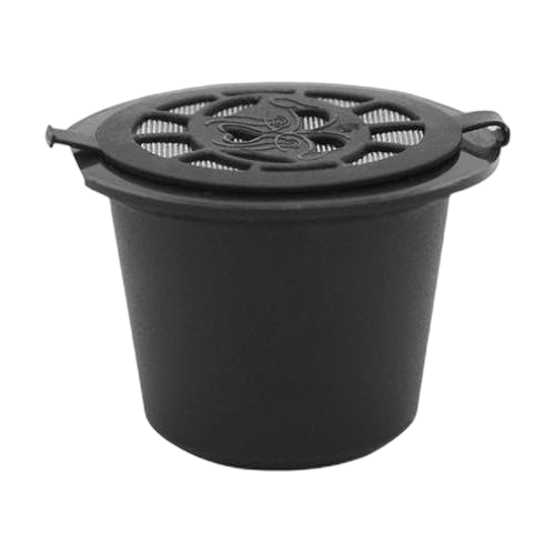Capsules de café rechargeables et réutilisables pour machines à café expresso